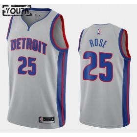 Dres Detroit Pistons Derrick Rose 25 2020-21 Jordan Brand Statement Edition Swingman - Dječji